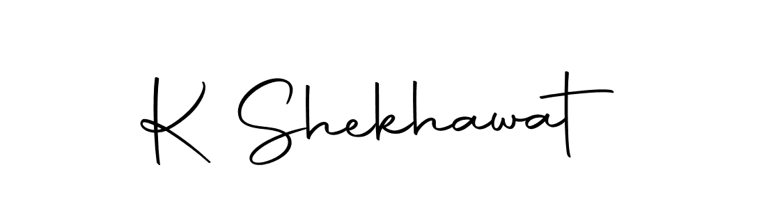 How to make K Shekhawat signature? Autography-DOLnW is a professional autograph style. Create handwritten signature for K Shekhawat name. K Shekhawat signature style 10 images and pictures png