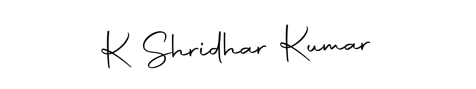 Make a beautiful signature design for name K Shridhar Kumar. Use this online signature maker to create a handwritten signature for free. K Shridhar Kumar signature style 10 images and pictures png