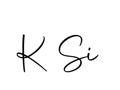 Also You can easily find your signature by using the search form. We will create K Si name handwritten signature images for you free of cost using Autography-DOLnW sign style. K Si signature style 10 images and pictures png