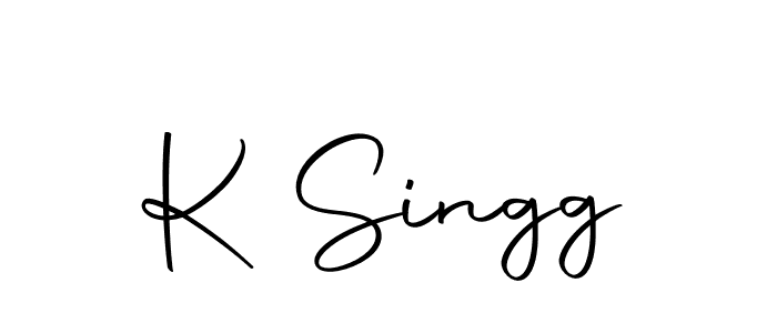 The best way (Autography-DOLnW) to make a short signature is to pick only two or three words in your name. The name K Singg include a total of six letters. For converting this name. K Singg signature style 10 images and pictures png