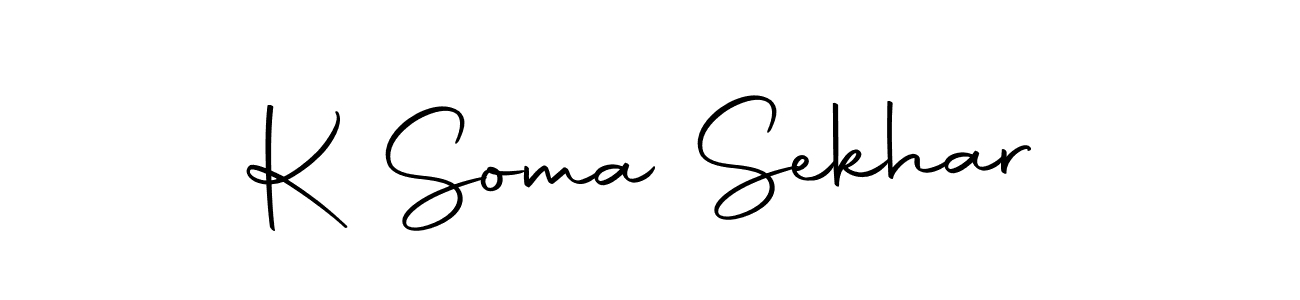 Make a short K Soma Sekhar signature style. Manage your documents anywhere anytime using Autography-DOLnW. Create and add eSignatures, submit forms, share and send files easily. K Soma Sekhar signature style 10 images and pictures png