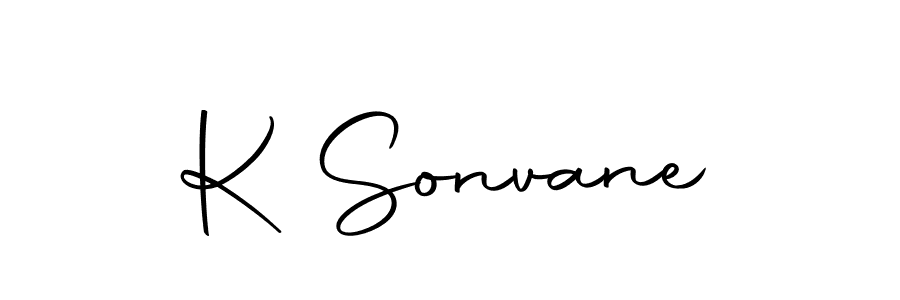 Make a short K Sonvane signature style. Manage your documents anywhere anytime using Autography-DOLnW. Create and add eSignatures, submit forms, share and send files easily. K Sonvane signature style 10 images and pictures png