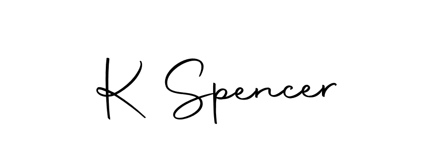 It looks lik you need a new signature style for name K Spencer. Design unique handwritten (Autography-DOLnW) signature with our free signature maker in just a few clicks. K Spencer signature style 10 images and pictures png