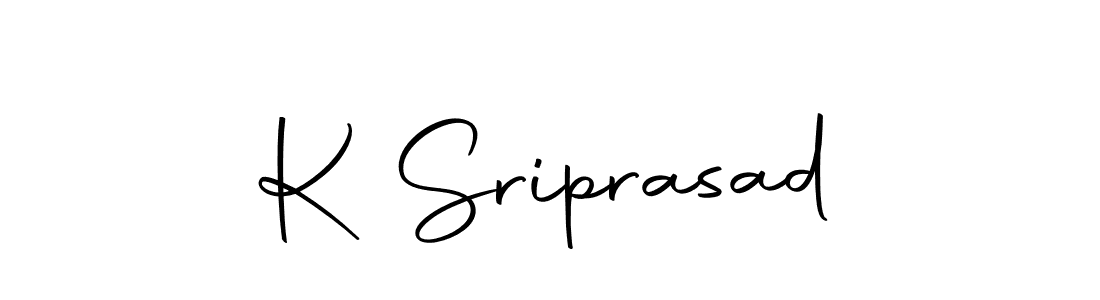 Also we have K Sriprasad name is the best signature style. Create professional handwritten signature collection using Autography-DOLnW autograph style. K Sriprasad signature style 10 images and pictures png