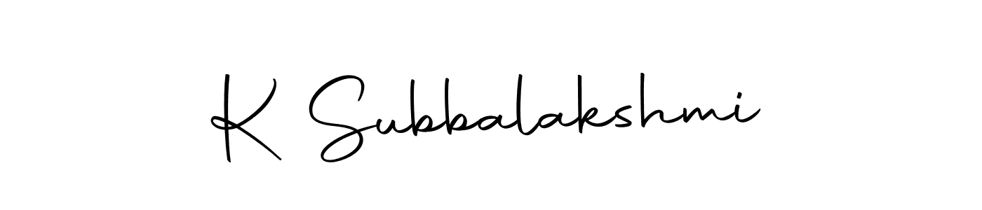 Here are the top 10 professional signature styles for the name K Subbalakshmi. These are the best autograph styles you can use for your name. K Subbalakshmi signature style 10 images and pictures png