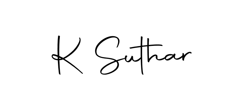 Also You can easily find your signature by using the search form. We will create K Suthar name handwritten signature images for you free of cost using Autography-DOLnW sign style. K Suthar signature style 10 images and pictures png