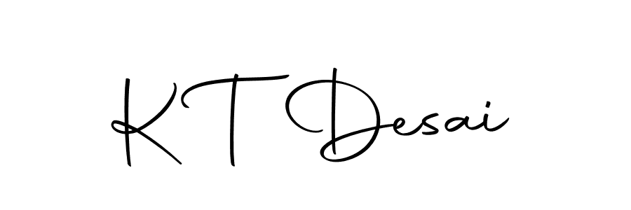 Also we have K T Desai name is the best signature style. Create professional handwritten signature collection using Autography-DOLnW autograph style. K T Desai signature style 10 images and pictures png