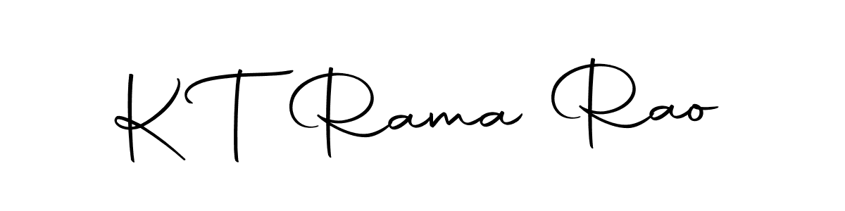 Autography-DOLnW is a professional signature style that is perfect for those who want to add a touch of class to their signature. It is also a great choice for those who want to make their signature more unique. Get K T Rama Rao name to fancy signature for free. K T Rama Rao signature style 10 images and pictures png