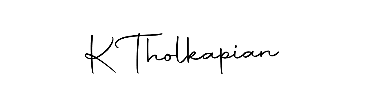 Make a short K Tholkapian signature style. Manage your documents anywhere anytime using Autography-DOLnW. Create and add eSignatures, submit forms, share and send files easily. K Tholkapian signature style 10 images and pictures png