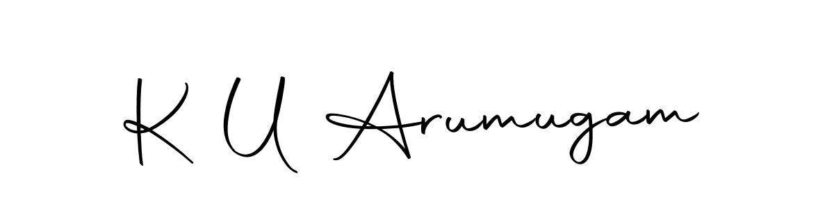 You can use this online signature creator to create a handwritten signature for the name K U Arumugam. This is the best online autograph maker. K U Arumugam signature style 10 images and pictures png