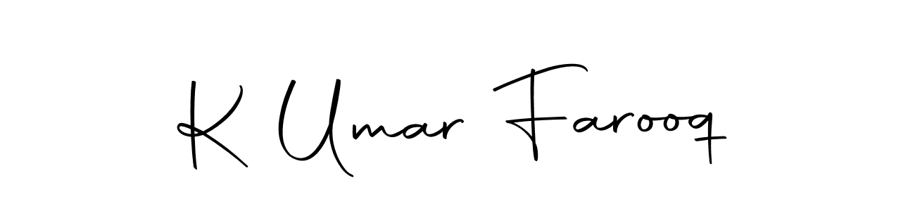 Autography-DOLnW is a professional signature style that is perfect for those who want to add a touch of class to their signature. It is also a great choice for those who want to make their signature more unique. Get K Umar Farooq name to fancy signature for free. K Umar Farooq signature style 10 images and pictures png