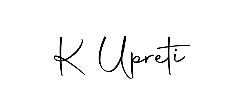 if you are searching for the best signature style for your name K Upreti. so please give up your signature search. here we have designed multiple signature styles  using Autography-DOLnW. K Upreti signature style 10 images and pictures png