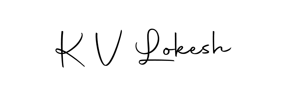 Make a short K V Lokesh signature style. Manage your documents anywhere anytime using Autography-DOLnW. Create and add eSignatures, submit forms, share and send files easily. K V Lokesh signature style 10 images and pictures png