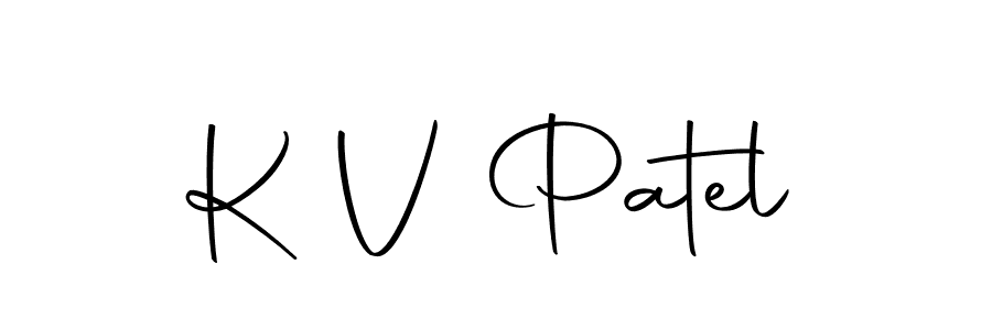 You should practise on your own different ways (Autography-DOLnW) to write your name (K V Patel) in signature. don't let someone else do it for you. K V Patel signature style 10 images and pictures png