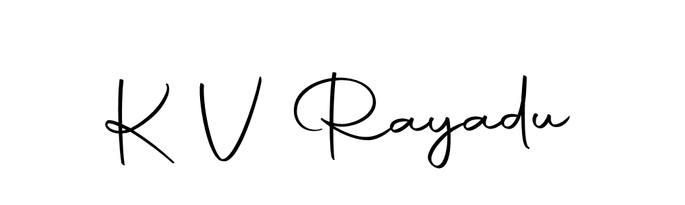 This is the best signature style for the K V Rayadu name. Also you like these signature font (Autography-DOLnW). Mix name signature. K V Rayadu signature style 10 images and pictures png