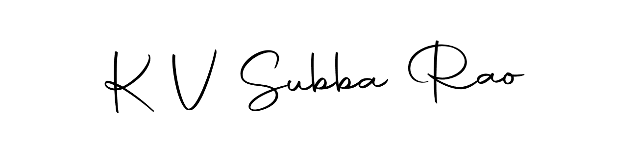 Once you've used our free online signature maker to create your best signature Autography-DOLnW style, it's time to enjoy all of the benefits that K V Subba Rao name signing documents. K V Subba Rao signature style 10 images and pictures png