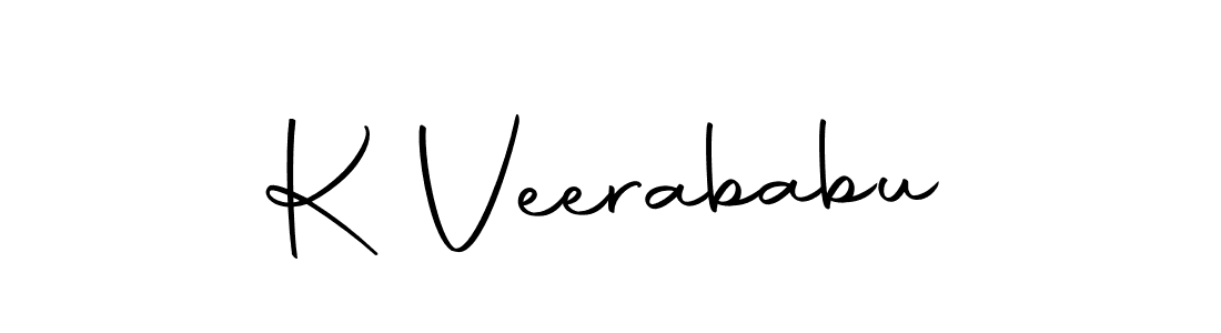 This is the best signature style for the K Veerababu name. Also you like these signature font (Autography-DOLnW). Mix name signature. K Veerababu signature style 10 images and pictures png