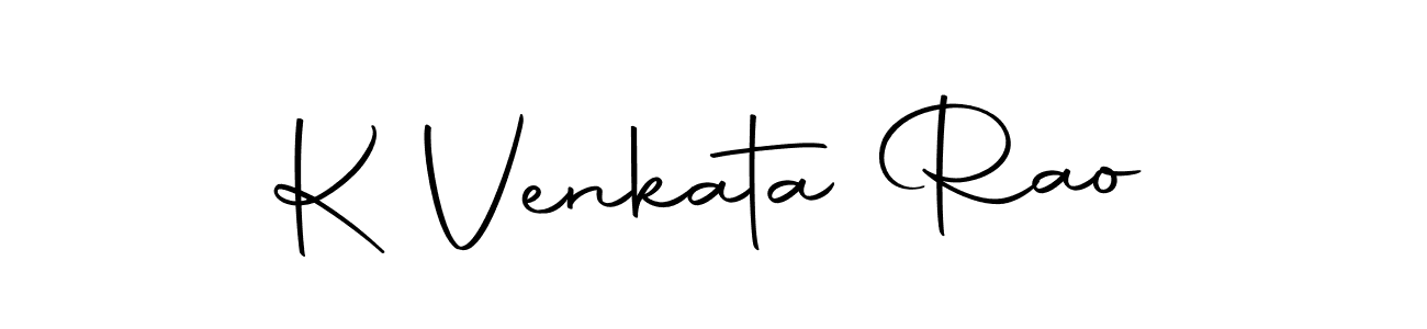 This is the best signature style for the K Venkata Rao name. Also you like these signature font (Autography-DOLnW). Mix name signature. K Venkata Rao signature style 10 images and pictures png