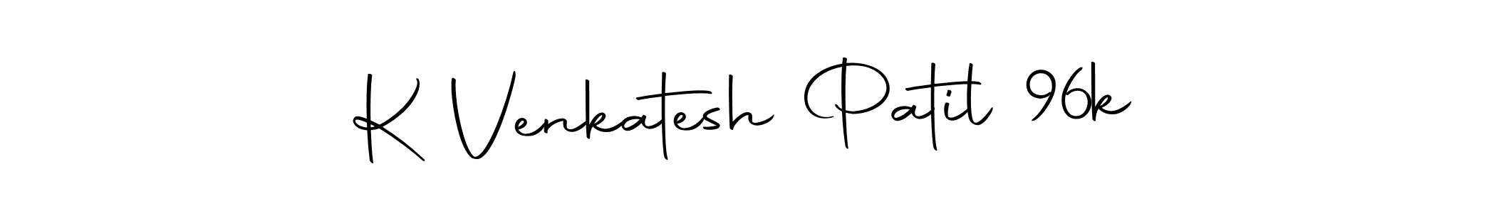 You should practise on your own different ways (Autography-DOLnW) to write your name (K Venkatesh Patil 96k) in signature. don't let someone else do it for you. K Venkatesh Patil 96k signature style 10 images and pictures png