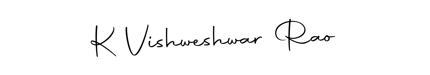 Use a signature maker to create a handwritten signature online. With this signature software, you can design (Autography-DOLnW) your own signature for name K Vishweshwar Rao. K Vishweshwar Rao signature style 10 images and pictures png