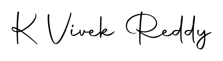 A classic penmanship look for K Vivek Reddy. The Autography-DOLnW font brings timeless elegance and confidence to every signed document. K Vivek Reddy signature style 10 images and pictures png