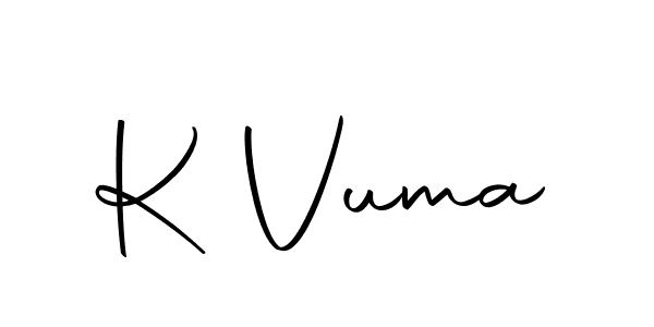 Make a beautiful signature design for name K Vuma. Use this online signature maker to create a handwritten signature for free. K Vuma signature style 10 images and pictures png