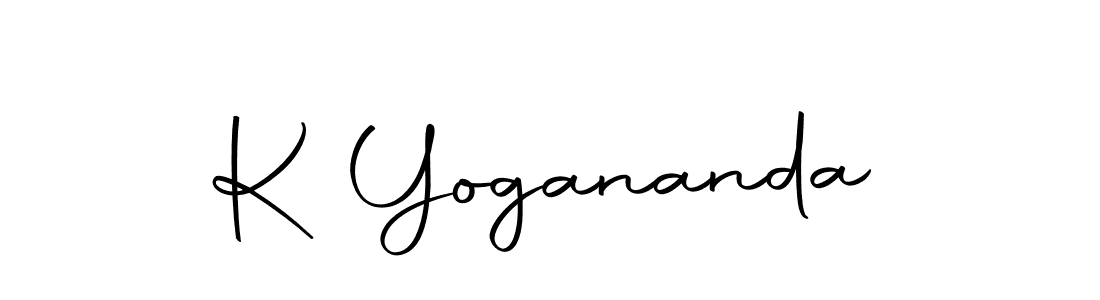 Also we have K Yogananda name is the best signature style. Create professional handwritten signature collection using Autography-DOLnW autograph style. K Yogananda signature style 10 images and pictures png