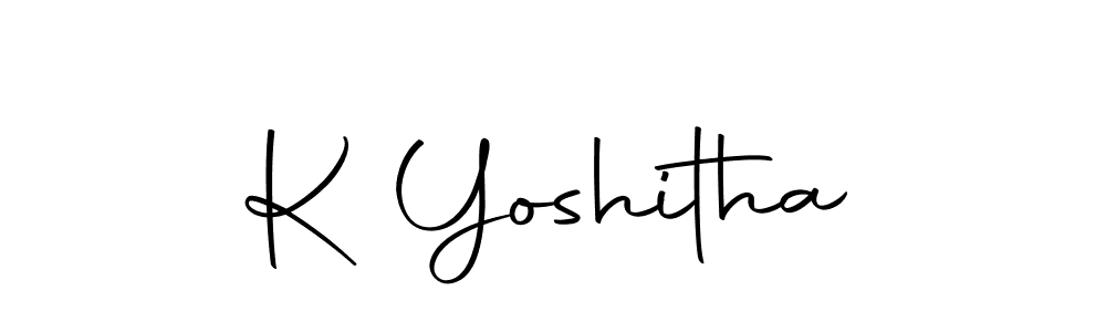 It looks lik you need a new signature style for name K Yoshitha. Design unique handwritten (Autography-DOLnW) signature with our free signature maker in just a few clicks. K Yoshitha signature style 10 images and pictures png