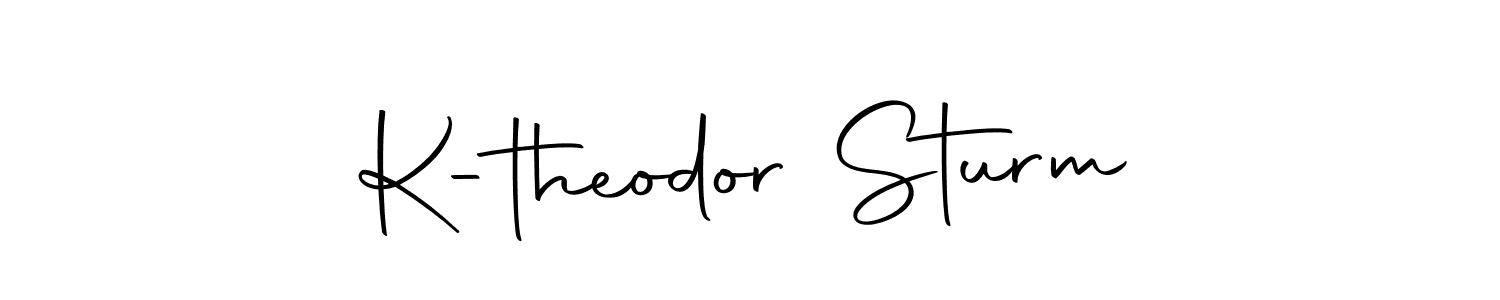 Use a signature maker to create a handwritten signature online. With this signature software, you can design (Autography-DOLnW) your own signature for name K-theodor Sturm. K-theodor Sturm signature style 10 images and pictures png