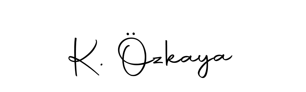 Also You can easily find your signature by using the search form. We will create K. Özkaya name handwritten signature images for you free of cost using Autography-DOLnW sign style. K. Özkaya signature style 10 images and pictures png