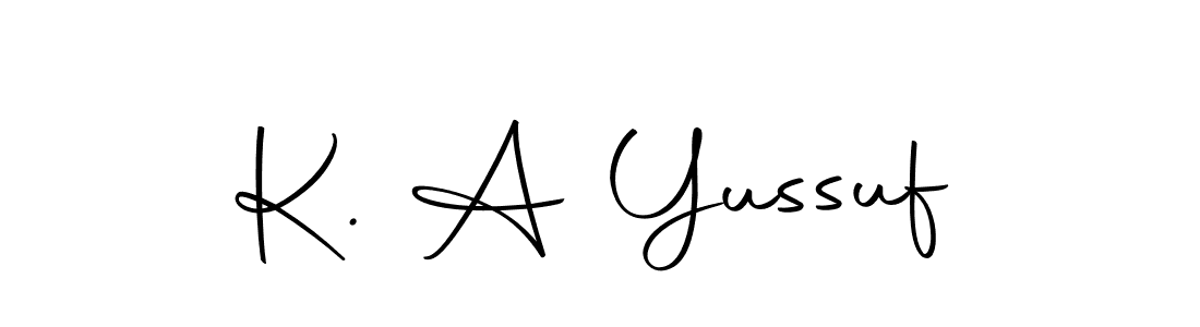 Best and Professional Signature Style for K. A Yussuf. Autography-DOLnW Best Signature Style Collection. K. A Yussuf signature style 10 images and pictures png