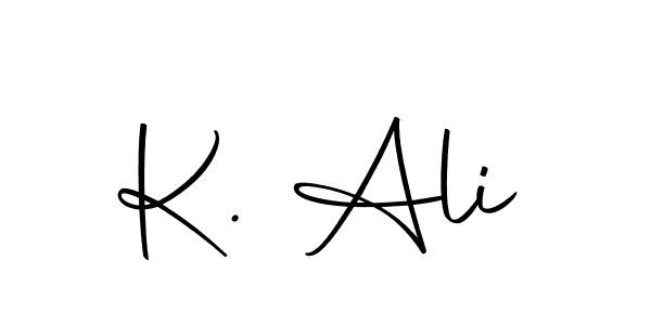 It looks lik you need a new signature style for name K. Ali. Design unique handwritten (Autography-DOLnW) signature with our free signature maker in just a few clicks. K. Ali signature style 10 images and pictures png