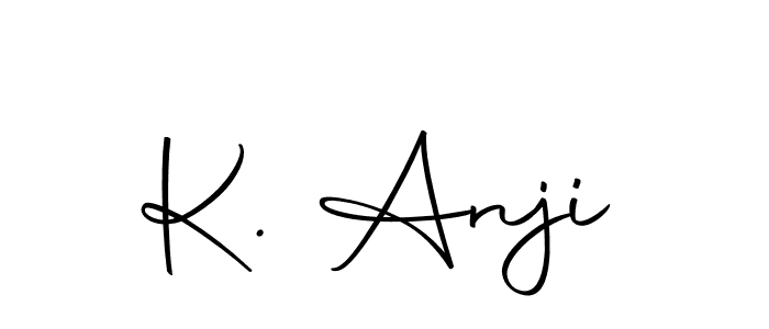 if you are searching for the best signature style for your name K. Anji. so please give up your signature search. here we have designed multiple signature styles  using Autography-DOLnW. K. Anji signature style 10 images and pictures png