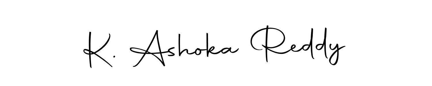 This is the best signature style for the K. Ashoka Reddy name. Also you like these signature font (Autography-DOLnW). Mix name signature. K. Ashoka Reddy signature style 10 images and pictures png