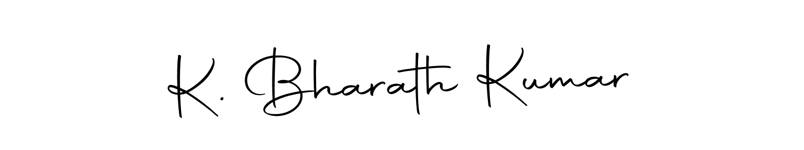 Make a beautiful signature design for name K. Bharath Kumar. With this signature (Autography-DOLnW) style, you can create a handwritten signature for free. K. Bharath Kumar signature style 10 images and pictures png