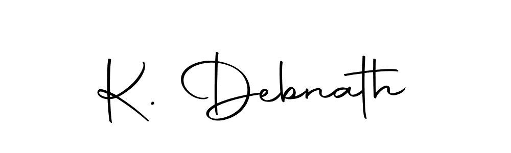 You can use this online signature creator to create a handwritten signature for the name K. Debnath. This is the best online autograph maker. K. Debnath signature style 10 images and pictures png