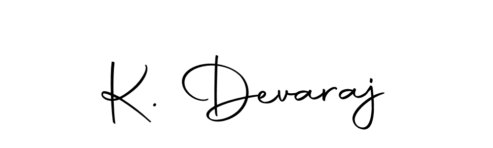 Make a beautiful signature design for name K. Devaraj. With this signature (Autography-DOLnW) style, you can create a handwritten signature for free. K. Devaraj signature style 10 images and pictures png