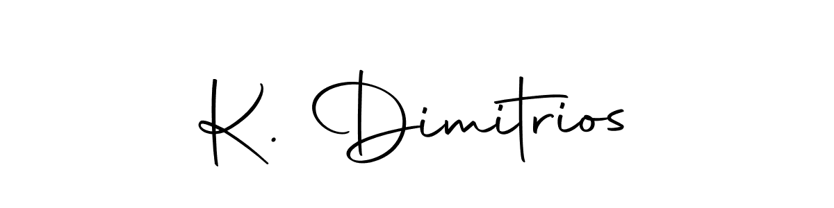 How to make K. Dimitrios signature? Autography-DOLnW is a professional autograph style. Create handwritten signature for K. Dimitrios name. K. Dimitrios signature style 10 images and pictures png