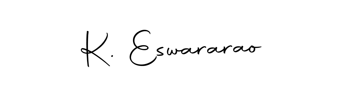 Make a beautiful signature design for name K. Eswararao. Use this online signature maker to create a handwritten signature for free. K. Eswararao signature style 10 images and pictures png