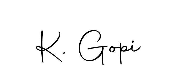 Similarly Autography-DOLnW is the best handwritten signature design. Signature creator online .You can use it as an online autograph creator for name K. Gopi. K. Gopi signature style 10 images and pictures png