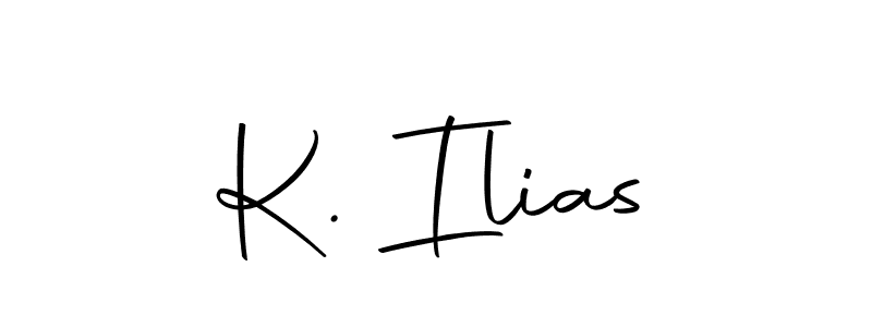 Make a beautiful signature design for name K. Ilias. Use this online signature maker to create a handwritten signature for free. K. Ilias signature style 10 images and pictures png