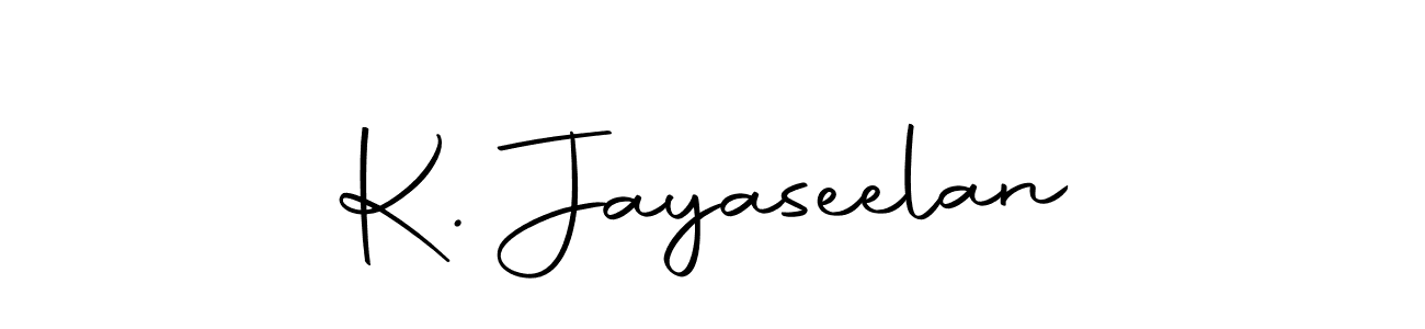 It looks lik you need a new signature style for name K. Jayaseelan. Design unique handwritten (Autography-DOLnW) signature with our free signature maker in just a few clicks. K. Jayaseelan signature style 10 images and pictures png