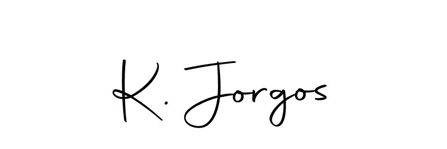 Check out images of Autograph of K. Jorgos name. Actor K. Jorgos Signature Style. Autography-DOLnW is a professional sign style online. K. Jorgos signature style 10 images and pictures png