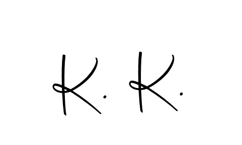 You should practise on your own different ways (Autography-DOLnW) to write your name (K. K.) in signature. don't let someone else do it for you. K. K. signature style 10 images and pictures png