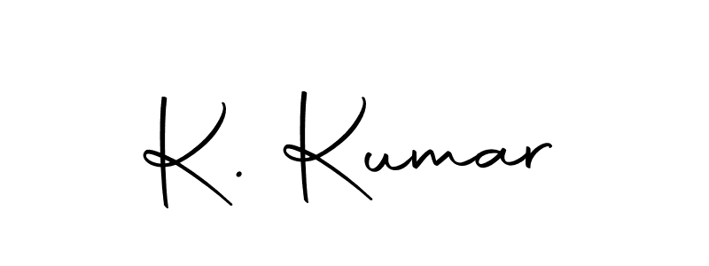 How to make K. Kumar signature? Autography-DOLnW is a professional autograph style. Create handwritten signature for K. Kumar name. K. Kumar signature style 10 images and pictures png