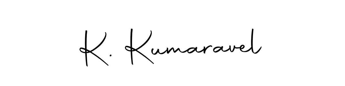 This is the best signature style for the K. Kumaravel name. Also you like these signature font (Autography-DOLnW). Mix name signature. K. Kumaravel signature style 10 images and pictures png
