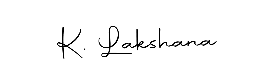 Make a beautiful signature design for name K. Lakshana. With this signature (Autography-DOLnW) style, you can create a handwritten signature for free. K. Lakshana signature style 10 images and pictures png