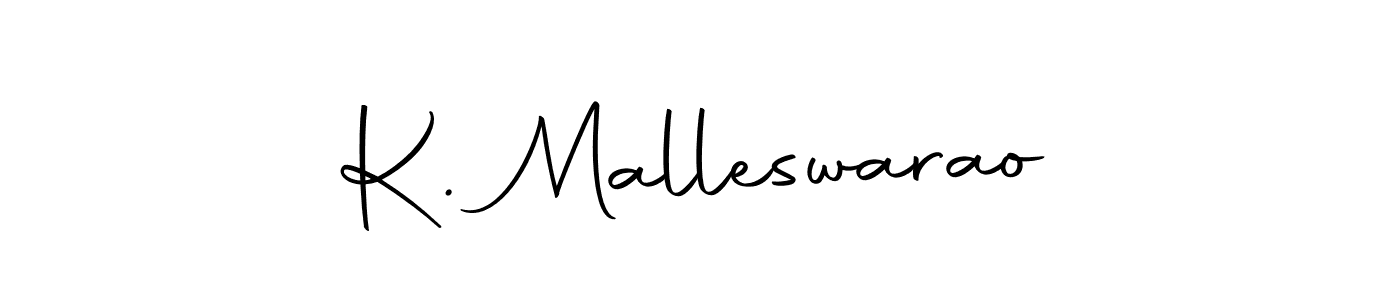 Design your own signature with our free online signature maker. With this signature software, you can create a handwritten (Autography-DOLnW) signature for name K. Malleswarao. K. Malleswarao signature style 10 images and pictures png