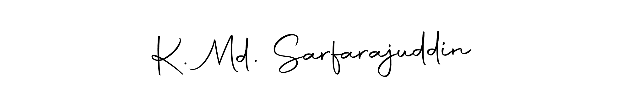 You should practise on your own different ways (Autography-DOLnW) to write your name (K. Md. Sarfarajuddin) in signature. don't let someone else do it for you. K. Md. Sarfarajuddin signature style 10 images and pictures png