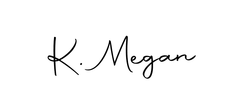 Use a signature maker to create a handwritten signature online. With this signature software, you can design (Autography-DOLnW) your own signature for name K. Megan. K. Megan signature style 10 images and pictures png
